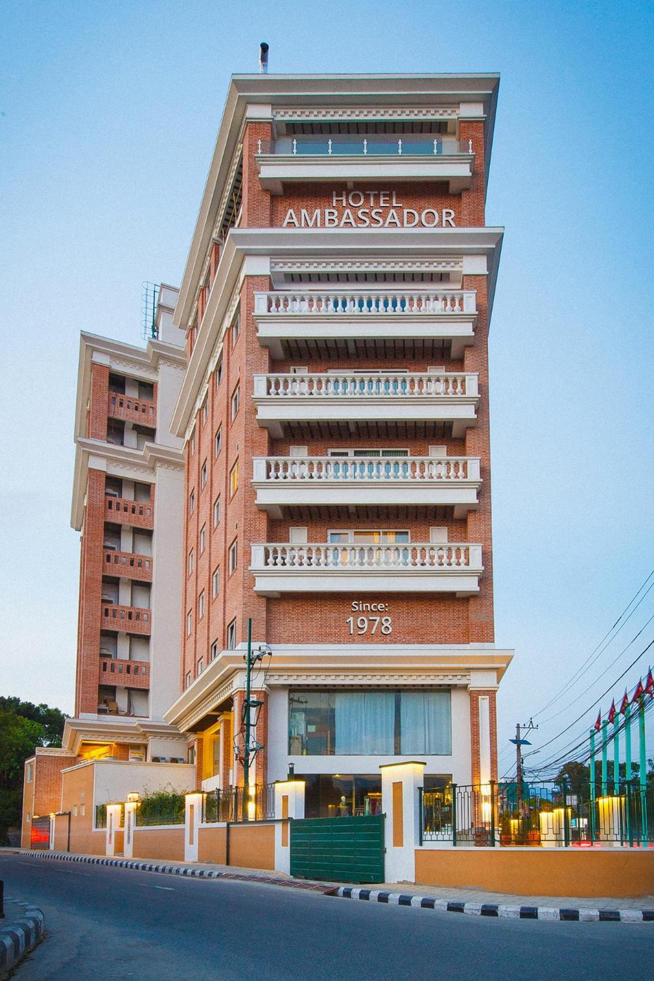 Hotel Ambassador By Ace Hotels Kathmandu Exterior foto